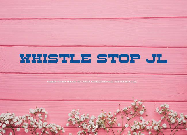 Whistle Stop JL example